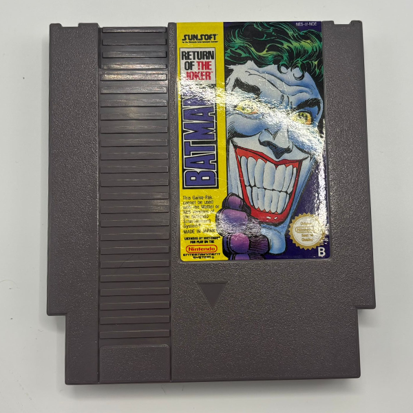 Kartridż Batman Powrót Jokera (NES)