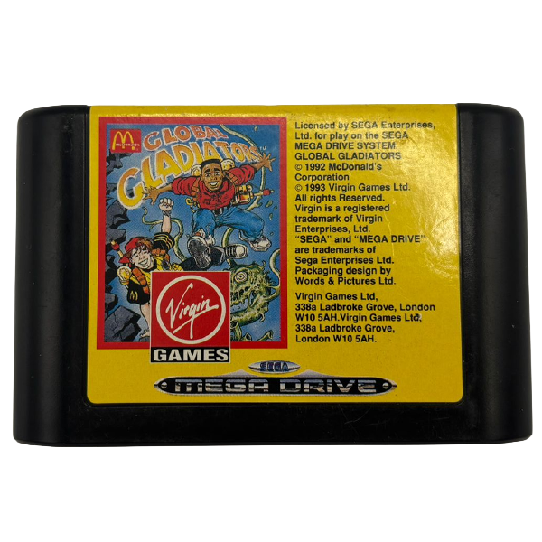Kartridż Global Gladiators (SEGA Mega Drive)