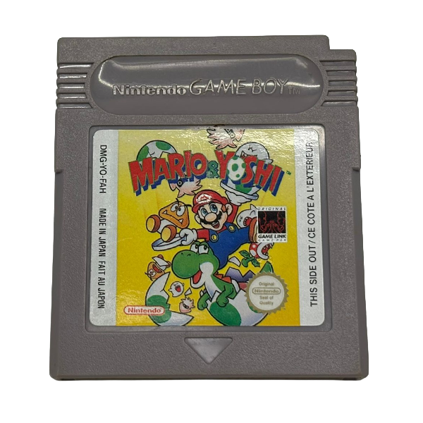 Kartridż Mario & Yoshi (GameBoy Classic)