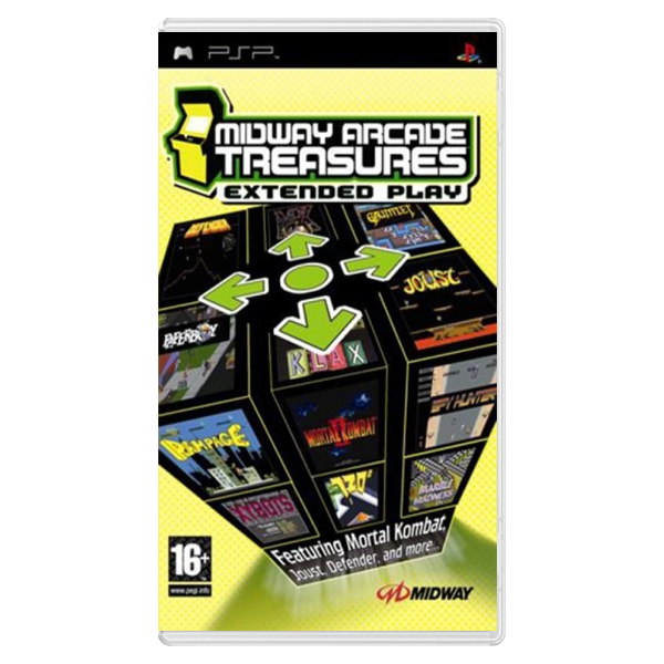 Gra Midway Arcade Treasure Rozszerzona Wersja (PSP)
