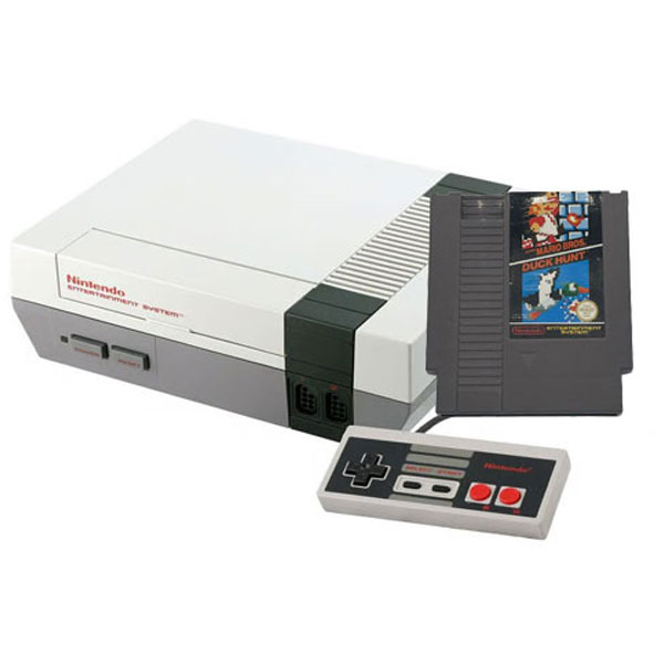Konsola Nintendo NES FRA-RGB z kontrolerem i grą Super Mario Bros