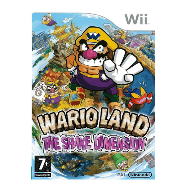Gra Wario Land Wymiar Wstrząsów (Wii)